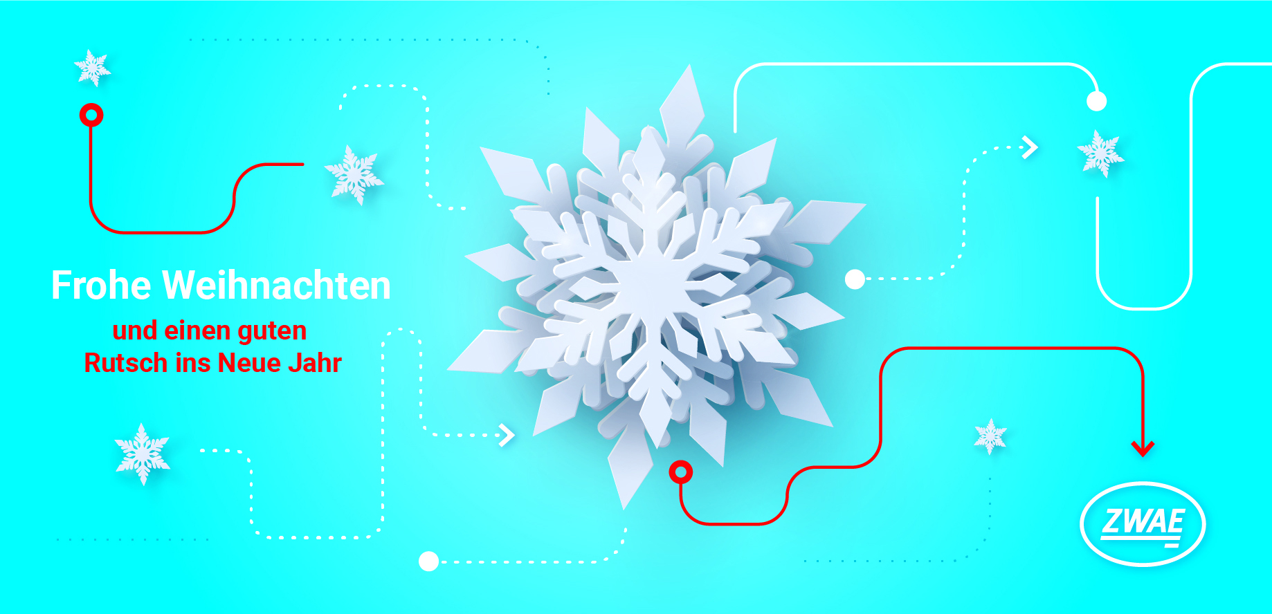 FROHE WEIHNACHTEN UND EINEN GUTEN RUTSCH INS NEUE JAHR